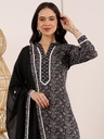 Navy Classic Print