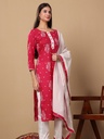 Pink Cotton Suit Set