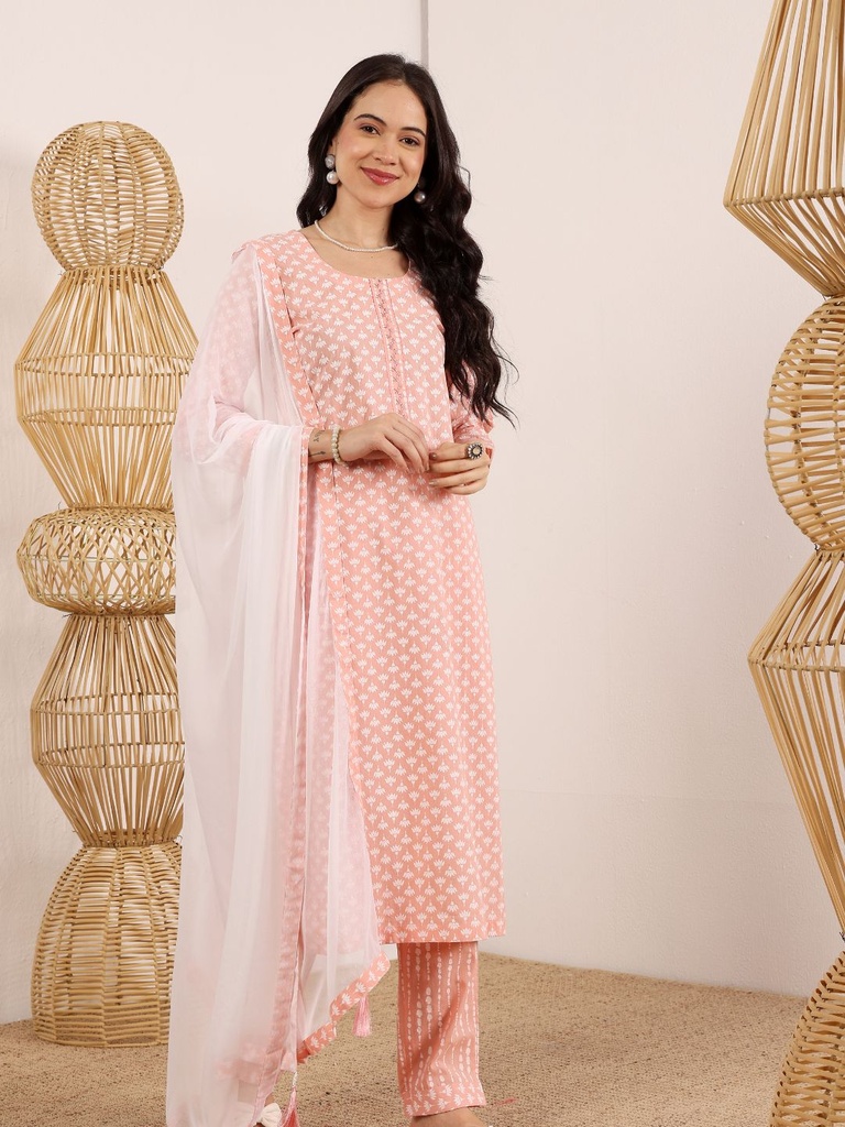 Embroidered Peach Blossom 