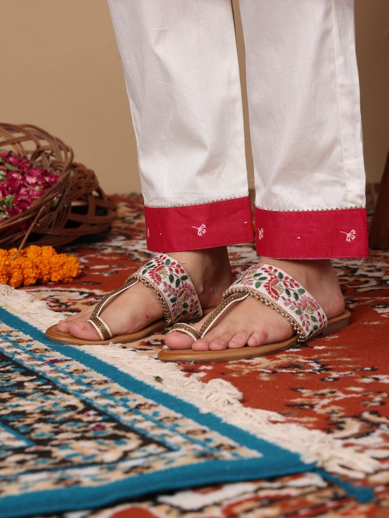 Pink Cotton Suit Set