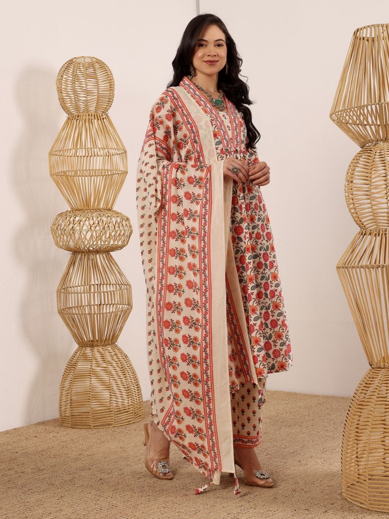 Floral A-Line Beauty Wrap