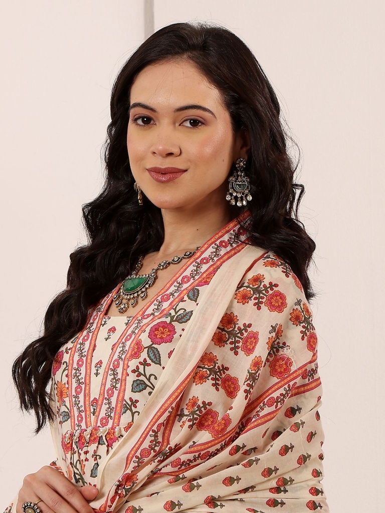 Floral A-Line Beauty Wrap