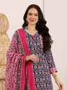Navy And Fuchsia Ensemble 