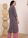 Navy And Fuchsia Ensemble 