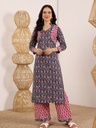 Navy And Fuchsia Ensemble 
