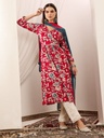 Red Floral Suit Set 
