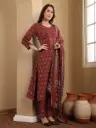 Artistic Yoke Elegance Suit set