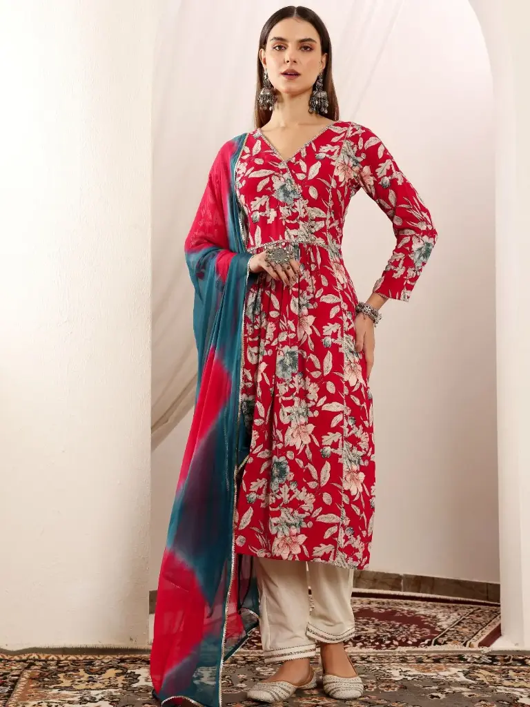 Rosewood Wrap Suit Set