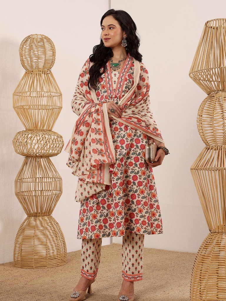 Floral A-Line Beauty Wrap