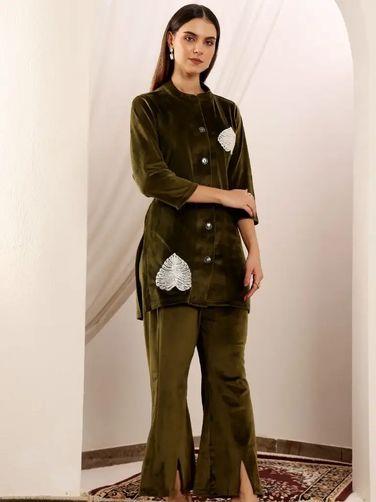  Mystic Velvet Weave Co-ord Set