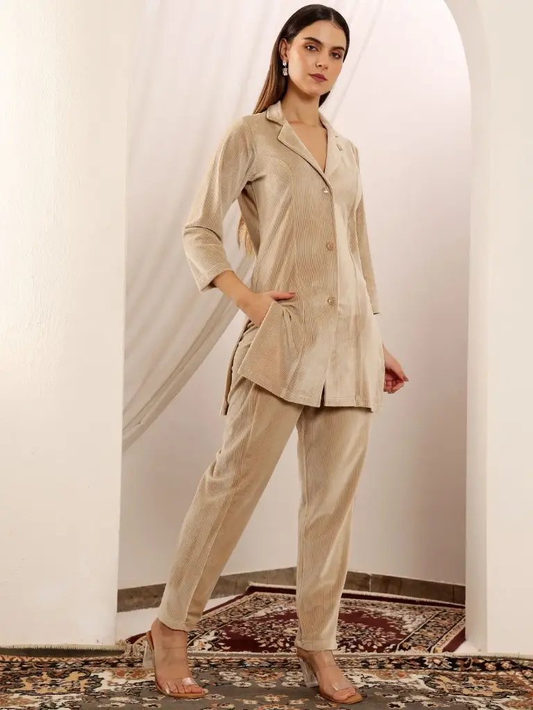 Beige Bliss Co-ord Set
