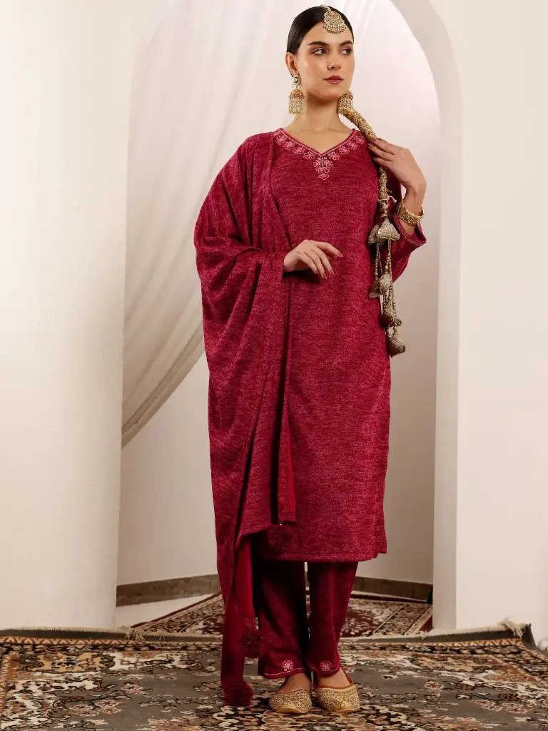 Berry Bliss Ensemble Suit Set