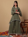 Chic Olive Twirl