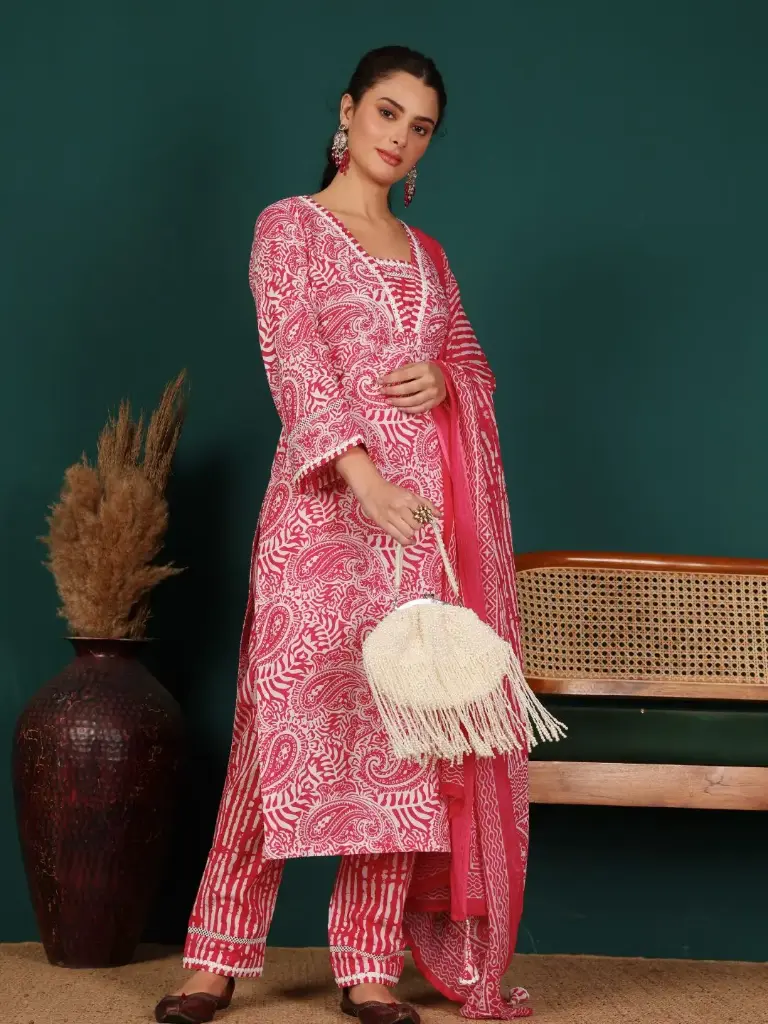 Raspberry Paradise Suit Set