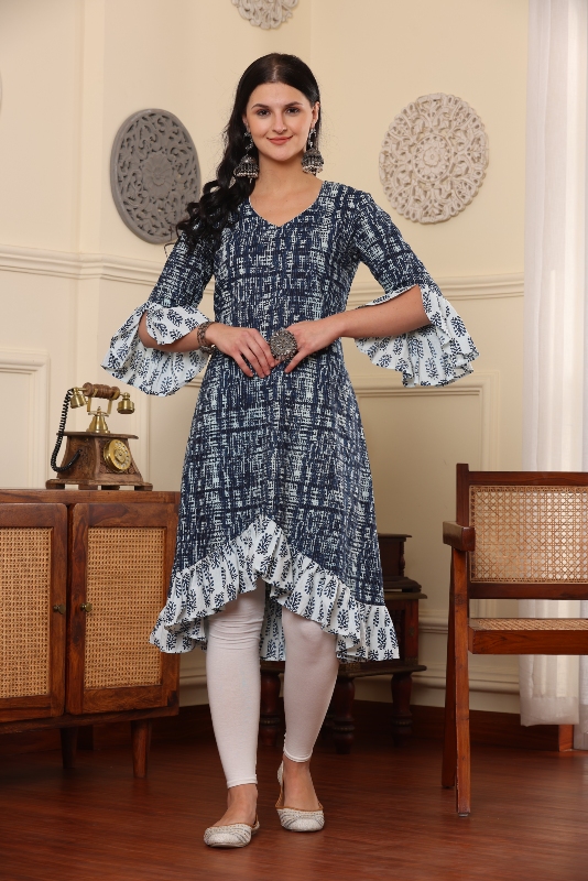 Frill Ruffle Kurti 