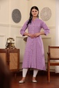 Mandarin Collar Cotton kurti