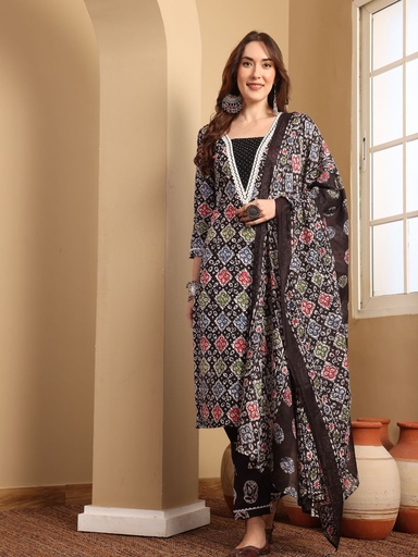 Beaded Vibrant Black
