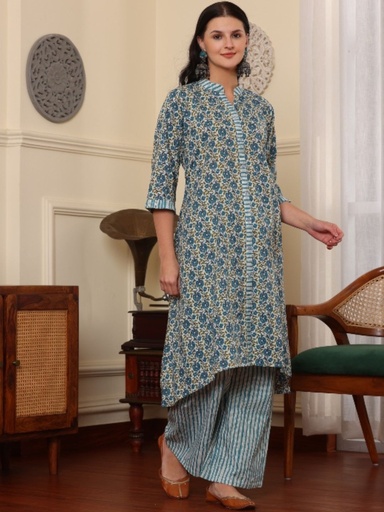 Printed Kurti Set 