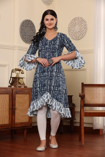 Frill Ruffle Kurti 
