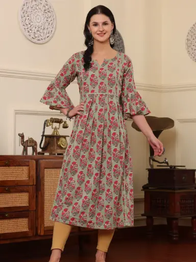 Mehfil Bloom Kurta