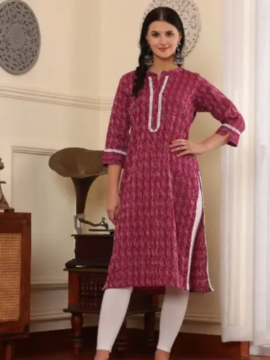  Berry Delight Kurta