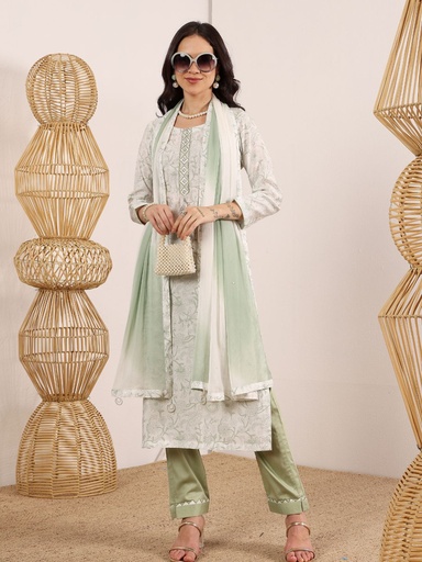 Floral Elegance  Kurta Set