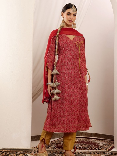 Sassy Chanderi Angrakha